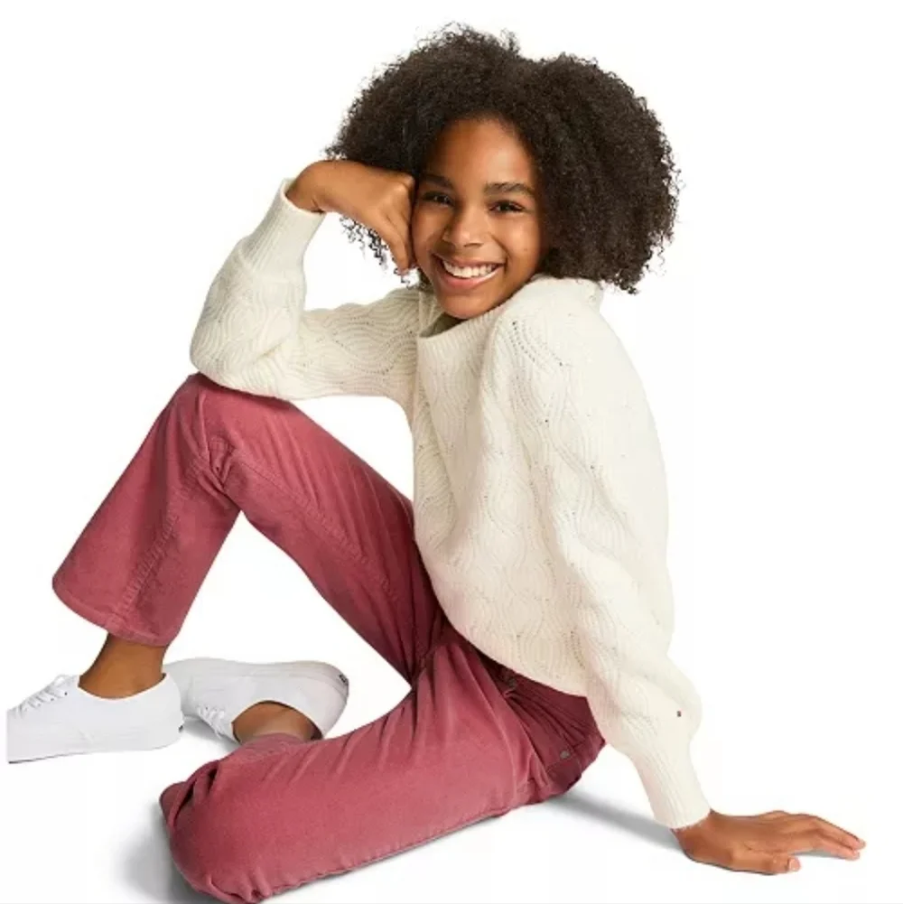 Tommy Hilfiger Corduroy  Mid Rise Flare Pants